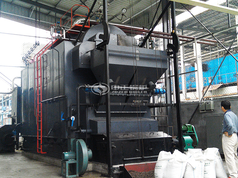 杭州云森纺织染8吨DZL生物质蒸汽锅炉项目