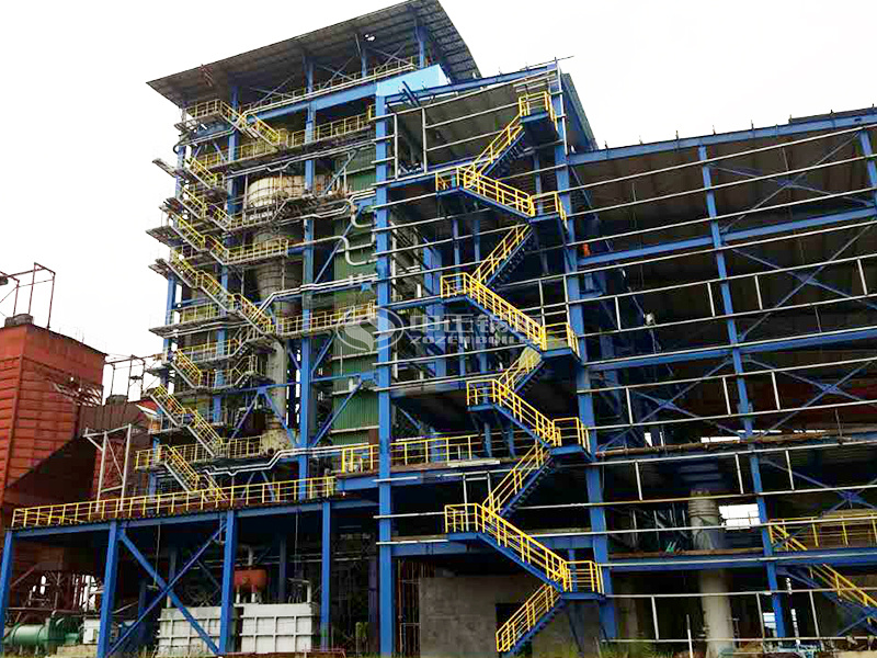 青海盐湖35吨SHX循环流化床蒸汽锅炉项目