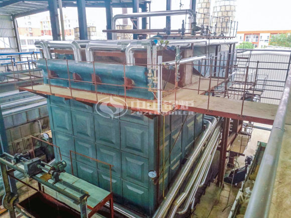 安徽锅炉厂25吨链条炉排蒸汽锅炉项目1
