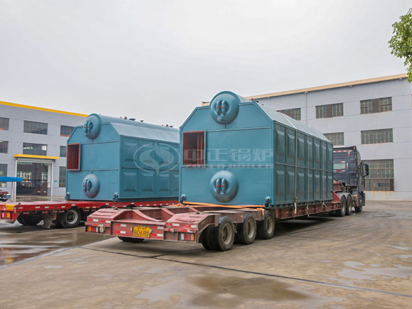 10吨链条炉排蒸汽锅炉项目出口越南1