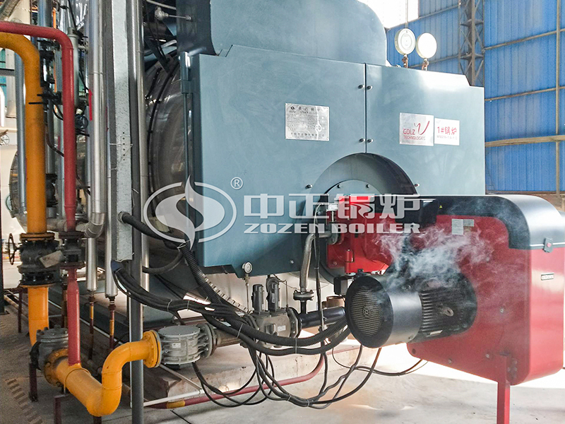 内蒙古锅炉厂10吨燃气过热蒸汽锅炉项目1