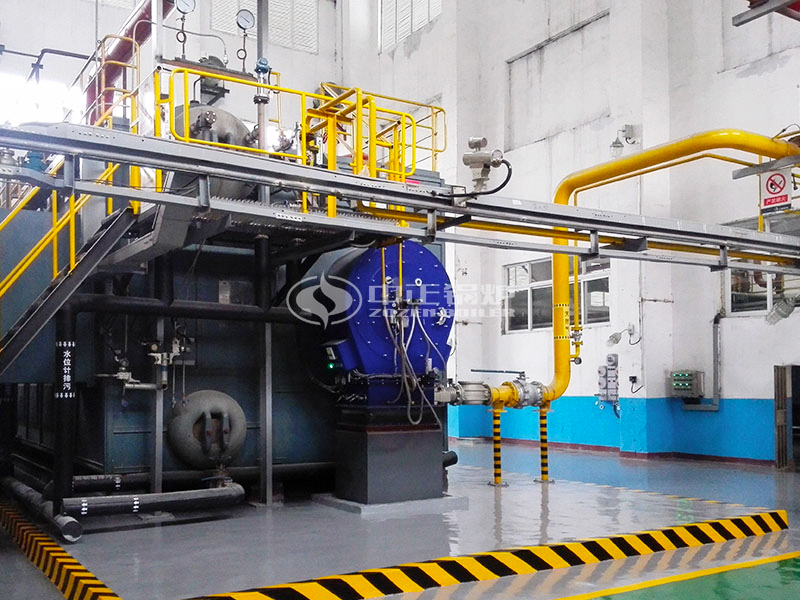 铜业40吨SZS冷凝式燃气锅炉项目